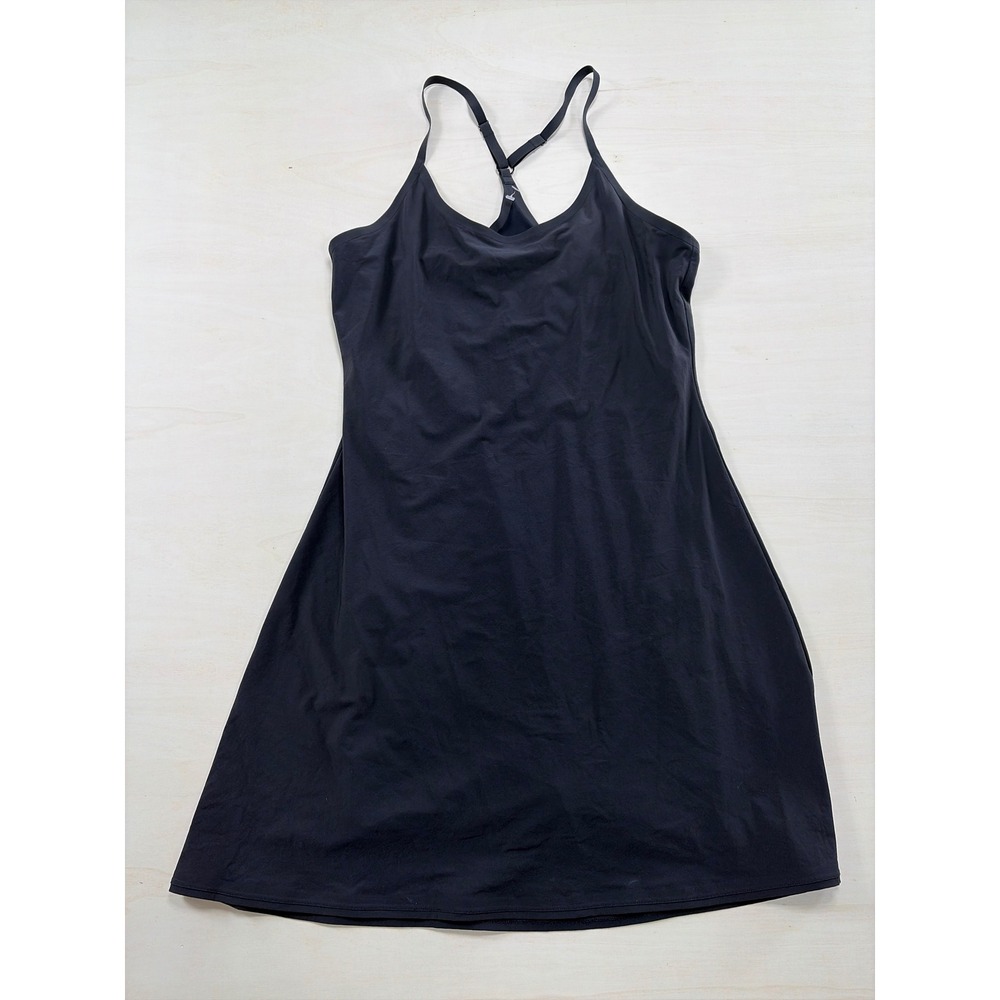 Outdoor Voices Black Exercise Dress Small Adjustable Straps Activewear Mini